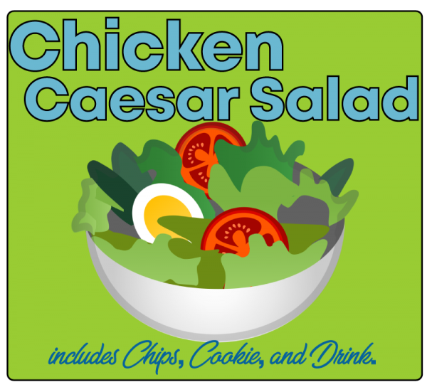 Panera Chicken Caesar Salad Lunch